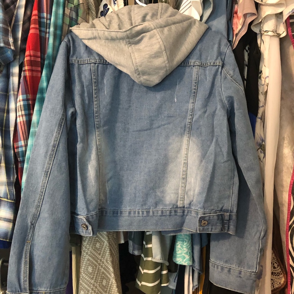 Sweatshirt Jean Jacket